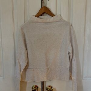 Nike Women's Cream Cowl Neck Sweatshirt